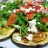 Gegrillte Aubergine mit Kresse