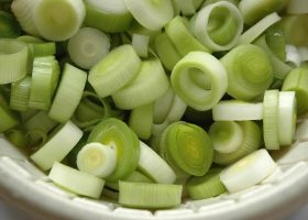 Linguine mit Lauch