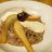 Radicchiorisotto mit Brie und karamellisierter Birne
