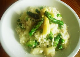 Spargelrisotto
