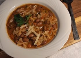 Borlottisuppe